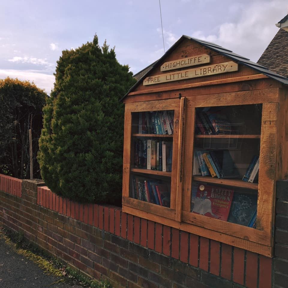 Little Library, Big Heart! Highcliffe's Free Book Box is Bursting with Community Spirit